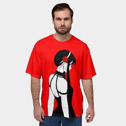 Футболка оверсайз мужская Spy x Family Йор Форджер, цвет: 3D-принт — фото 2