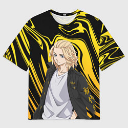 Футболка оверсайз мужская ТОКИЙСКИЕ МСТИТЕЛИ МАЙКИ САНО, цвет: 3D-принт