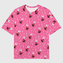 Футболка оверсайз мужская Хорнет, шёлк, игла Hollow Knight, цвет: 3D-принт