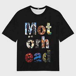 Футболка оверсайз мужская Motorhead Альбомы, цвет: 3D-принт