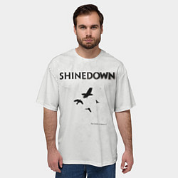 Футболка оверсайз мужская The Sound of Madness - Shinedown, цвет: 3D-принт — фото 2