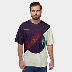 Футболка оверсайз мужская Planet Zero - Shinedown, цвет: 3D-принт — фото 2