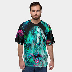 Футболка оверсайз мужская Revelation Moon, цвет: 3D-принт — фото 2
