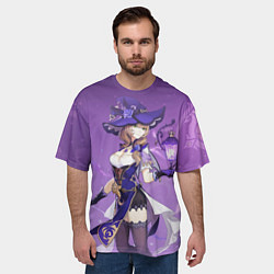 Футболка оверсайз мужская Lisa Genshin Impact, цвет: 3D-принт — фото 2