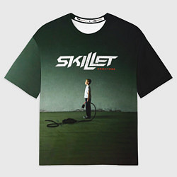 Футболка оверсайз мужская Comatose - Skillet, цвет: 3D-принт