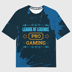 Футболка оверсайз мужская Игра League of Legends: PRO Gaming, цвет: 3D-принт