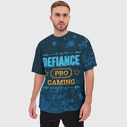 Футболка оверсайз мужская Игра Defiance: PRO Gaming, цвет: 3D-принт — фото 2