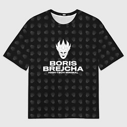 Футболка оверсайз мужская Boris Brejcha High-Tech Minimal, цвет: 3D-принт