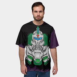 Футболка оверсайз мужская Трансформер - Saber star, цвет: 3D-принт — фото 2