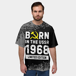 Футболка оверсайз мужская Born In The USSR 1968 year Limited Edition, цвет: 3D-принт — фото 2