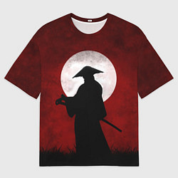 Футболка оверсайз мужская Samurai Самурай, цвет: 3D-принт