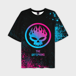 Футболка оверсайз мужская The Offspring Neon Gradient, цвет: 3D-принт