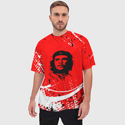 Футболка оверсайз мужская CHE GUEVARA - КРАСКА, цвет: 3D-принт — фото 2