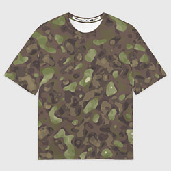 Мужская футболка оверсайз Камуфляж Multicam