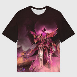 Футболка оверсайз мужская Демон-Примарх Фулгрим, цвет: 3D-принт