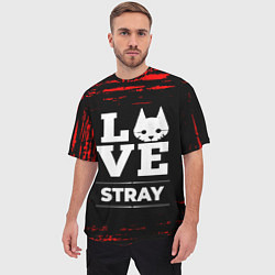 Футболка оверсайз мужская Stray Love Классика, цвет: 3D-принт — фото 2