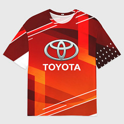 Футболка оверсайз мужская Toyota Abstraction Sport, цвет: 3D-принт