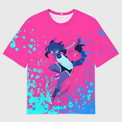 Мужская футболка оверсайз Митиру Кагэмори арт - Совершенно новое животное