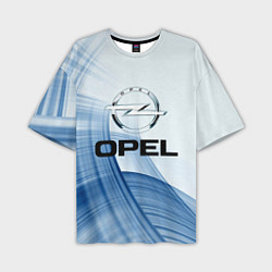 Футболка оверсайз мужская Opel - logo, цвет: 3D-принт