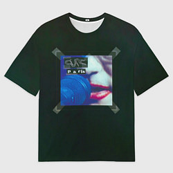 Футболка оверсайз мужская Paris - The Cure, цвет: 3D-принт