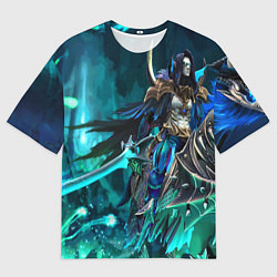 Мужская футболка оверсайз Dota 2 Abaddon