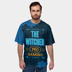 Футболка оверсайз мужская Игра The Witcher: pro gaming, цвет: 3D-принт — фото 2
