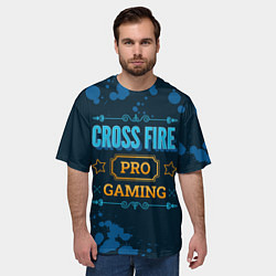 Футболка оверсайз мужская Игра Cross Fire: pro gaming, цвет: 3D-принт — фото 2