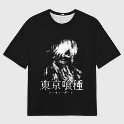 Футболка оверсайз мужская Kaneki Ken: Tokyo Ghoul, цвет: 3D-принт