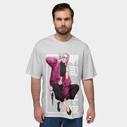 Футболка оверсайз мужская Akashi Haruchiyo TR, цвет: 3D-принт — фото 2