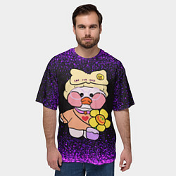 Футболка оверсайз мужская Утя: Лалафанфан уточка, цвет: 3D-принт — фото 2