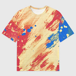 Мужская футболка оверсайз Палитра