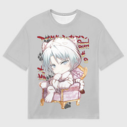 Футболка оверсайз мужская Гаку Яотомэ - Семёрка идолов, цвет: 3D-принт