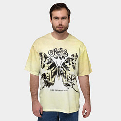 Футболка оверсайз мужская Hide from the Sun - The Rasmus, цвет: 3D-принт — фото 2