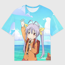 Футболка оверсайз мужская Рэнгэ Мияучи - Деревенская глубинка, цвет: 3D-принт