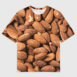 Футболка оверсайз мужская Миндальные орешки, цвет: 3D-принт