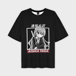 Футболка оверсайз мужская ToraDora Aisaka Taiga, цвет: 3D-принт