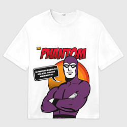 Футболка оверсайз мужская The Phantom, цвет: 3D-принт
