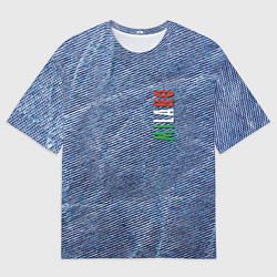 Футболка оверсайз мужская Milano - Italy - Jeans - Fashion, цвет: 3D-принт