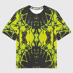 Футболка оверсайз мужская Расплывчатый узор, цвет: 3D-принт