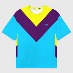 Футболка оверсайз мужская FIRM как в 80х, цвет: 3D-принт