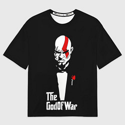 Футболка оверсайз мужская God of war - Кратос отец войны, цвет: 3D-принт