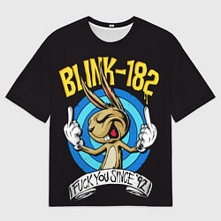 Футболка оверсайз мужская Blink - fuck you since, цвет: 3D-принт