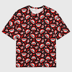 Мужская футболка оверсайз Улыбка пианиста