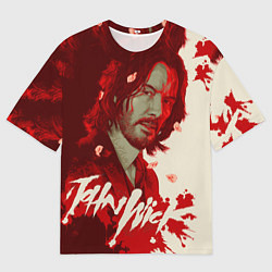 Футболка оверсайз мужская John wick osaka, цвет: 3D-принт