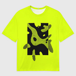 Футболка оверсайз мужская Pixel paths, цвет: 3D-принт