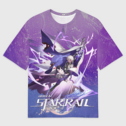 Мужская футболка оверсайз Арлан Хонкай Стар Рейл