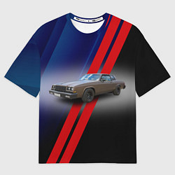 Футболка оверсайз мужская Американский автомобиль 1980 года Buick LeSabre, цвет: 3D-принт
