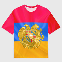 Футболка оверсайз мужская Солнечная Армения, цвет: 3D-принт