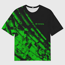 Мужская футболка оверсайз Toyota sign