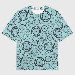 Мужская футболка оверсайз Любитель велика